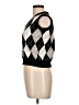 Shein Argyle Black Sweater Vest Size 11 - 12 - photo 5