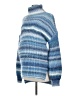 Hatch Stripes Blue Wool Pullover Sweater Size XS (0) - photo 1