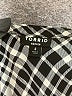 Torrid 100% Polyester Plaid Black 3/4 Sleeve Blouse Size 4X Plus (4) - photo 7