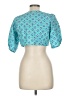 Unbranded Teal 3/4 Sleeve Blouse Size M (estimated) - photo 2