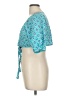 Unbranded Teal 3/4 Sleeve Blouse Size M (estimated) - photo 5