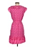 J.Crew 100% Polyester Hearts Pink Casual Dress Size 0 - photo 2