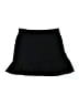Chico's Solid Black Casual Skirt Size 8 - photo 1