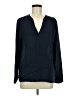 Gap Outlet Blue Long Sleeve Blouse Size M - photo 1