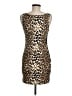 Assorted Brands Animal Print Tan Cocktail Dress Size M - photo 2