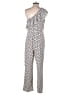 Elements by Nina Polka Dots White Jumpsuit Size M (estimated) - photo 2