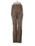 Milly 100% Polyester Brown Faux Leather Pants Size 29 waist - photo 2