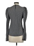 Maison d' Amelie 100% Polyester Gray Long Sleeve Top Size XS - photo 2