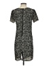 IKKS 100% Polyester Paisley Gray Casual Dress Size EU (FR) 34 / US 2 - photo 2