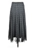 Coldwater Creek 100% Polyester Chevron-herringbone Gray Formal Skirt Size XS - photo 2