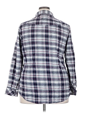 Matchstick Long Sleeve Button-Down Shirt (view 2)