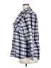 Matchstick 100% Cotton Plaid Blue Long Sleeve Button-Down Shirt Size XXL - photo 5