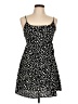 Assorted Brands 100% Polyester Polka Dots Black Casual Dress Size L - photo 1