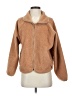all in motion 100% Polyester Tan Faux Fur Jacket Size XS - photo 1
