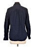 Gap Outlet Polka Dots Blue Long Sleeve Button-Down Shirt Size L - photo 2
