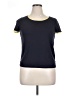Talbots Gray Purple Short Sleeve Top Size 1X - photo 1