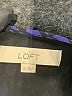 Ann Taylor LOFT 100% Polyester Animal Print Blue Casual Dress Size 8 - photo 7