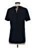 Banana Republic Solid Blue Short Sleeve T-Shirt Size S - photo 2