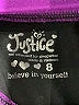 Justice Purple Active Pants Size 8 - photo 3
