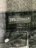 Zara Stars Black Denim Shorts Size 4 - photo 3