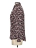 Mohito Floral Black Long Sleeve Blouse Size S - photo 5