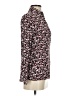 Mohito Floral Black Long Sleeve Blouse Size S - photo 4