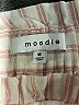 Moodie Stripes Ivory Shorts Size M - photo 3