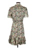 Sandro 100% Polyester Floral Green Casual Dress Size S (estimated) - photo 2