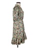 Sandro 100% Polyester Floral Green Casual Dress Size S (estimated) - photo 4