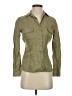 Max Studio Green Long Sleeve Button-Down Shirt Size XS - photo 1