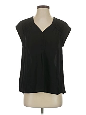 Black Rainn Short Sleeve Blouse (view 1)