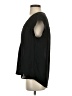 Black Rainn 100% Polyester Black Short Sleeve Blouse Size S - photo 5