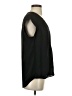 Black Rainn 100% Polyester Black Short Sleeve Blouse Size S - photo 4