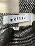 GRAFFITI 100% Polyester Plaid Gray Coat Size XS - photo 6