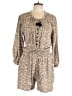 Beachgold Animal Print Tan Romper Size L - photo 1
