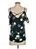 Kaileigh Teal Sleeveless Blouse Size S - photo 2