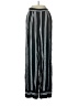Lulus 100% Viscose Stripes Black Casual Pants Size S - photo 2
