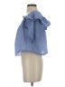 Zara Blue Short Sleeve Blouse Size S - photo 5