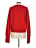 Free People 100% Cashmere Red Cashmere Pullover Sweater Size L - photo 2