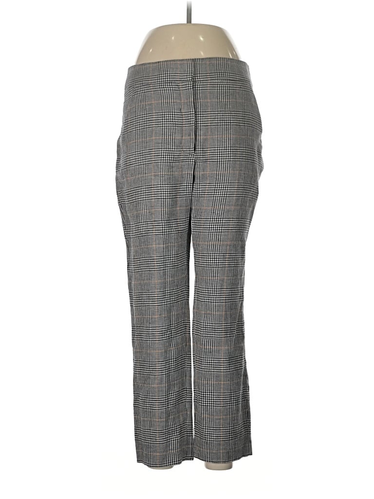 Veronica Beard Linen Pants In Gray