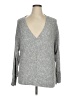 Evereve Metallic Gray Pullover Sweater Size XL - photo 1