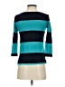 J.Crew Stripes Teal Pullover Sweater Size XXS - photo 2