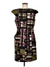 Corey P. Graphic Black Casual Dress Size 8 - photo 2