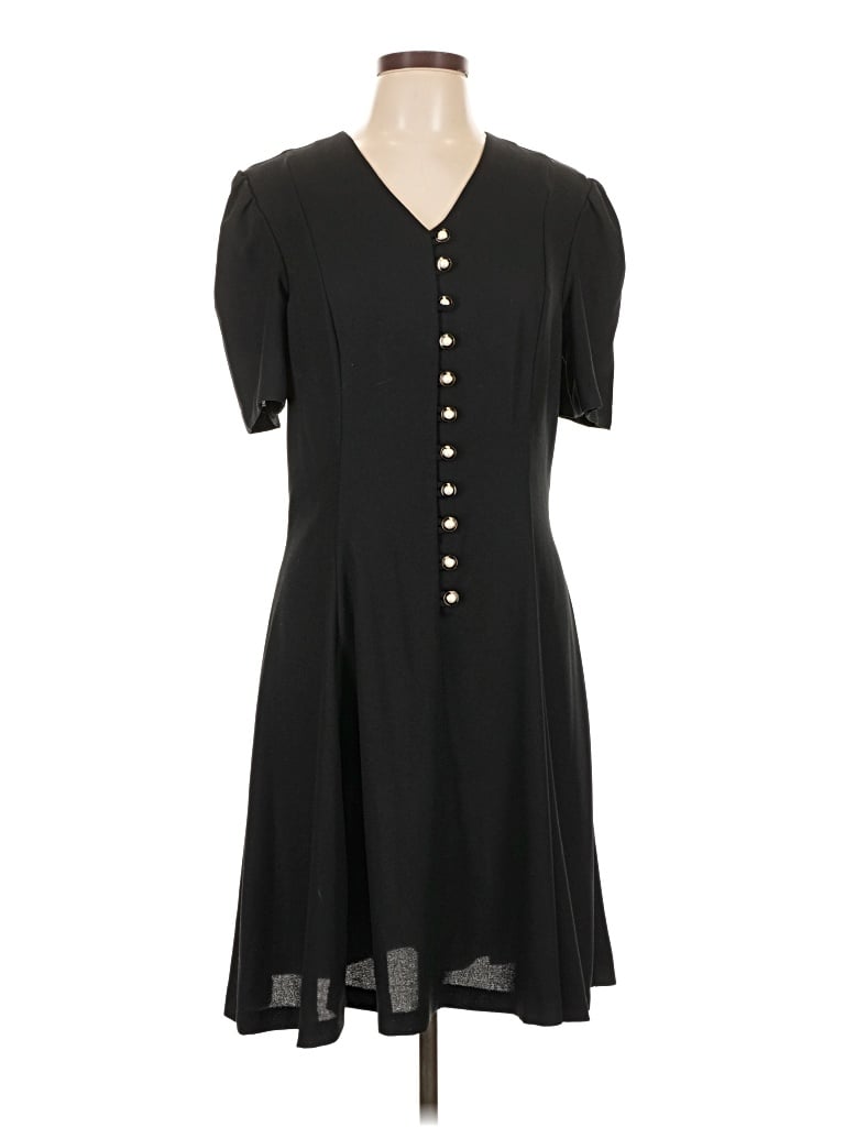 Pre-owned Worthington Casual Dress In Black