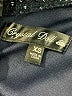 Crystal Doll 100% Polyester Polka Dots Blue Cocktail Dress Size XS - photo 7