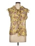Peck & Peck 100% Polyester Yellow Sleeveless Blouse Size L - photo 1