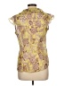 Peck & Peck 100% Polyester Yellow Sleeveless Blouse Size L - photo 2