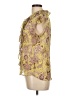 Peck & Peck 100% Polyester Yellow Sleeveless Blouse Size L - photo 5