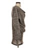 Shein 100% Polyester Metallic Gray Brown Pullover Sweater Size S - photo 4