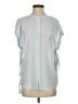 Vince Camuto Blue Short Sleeve Blouse Size S - photo 1
